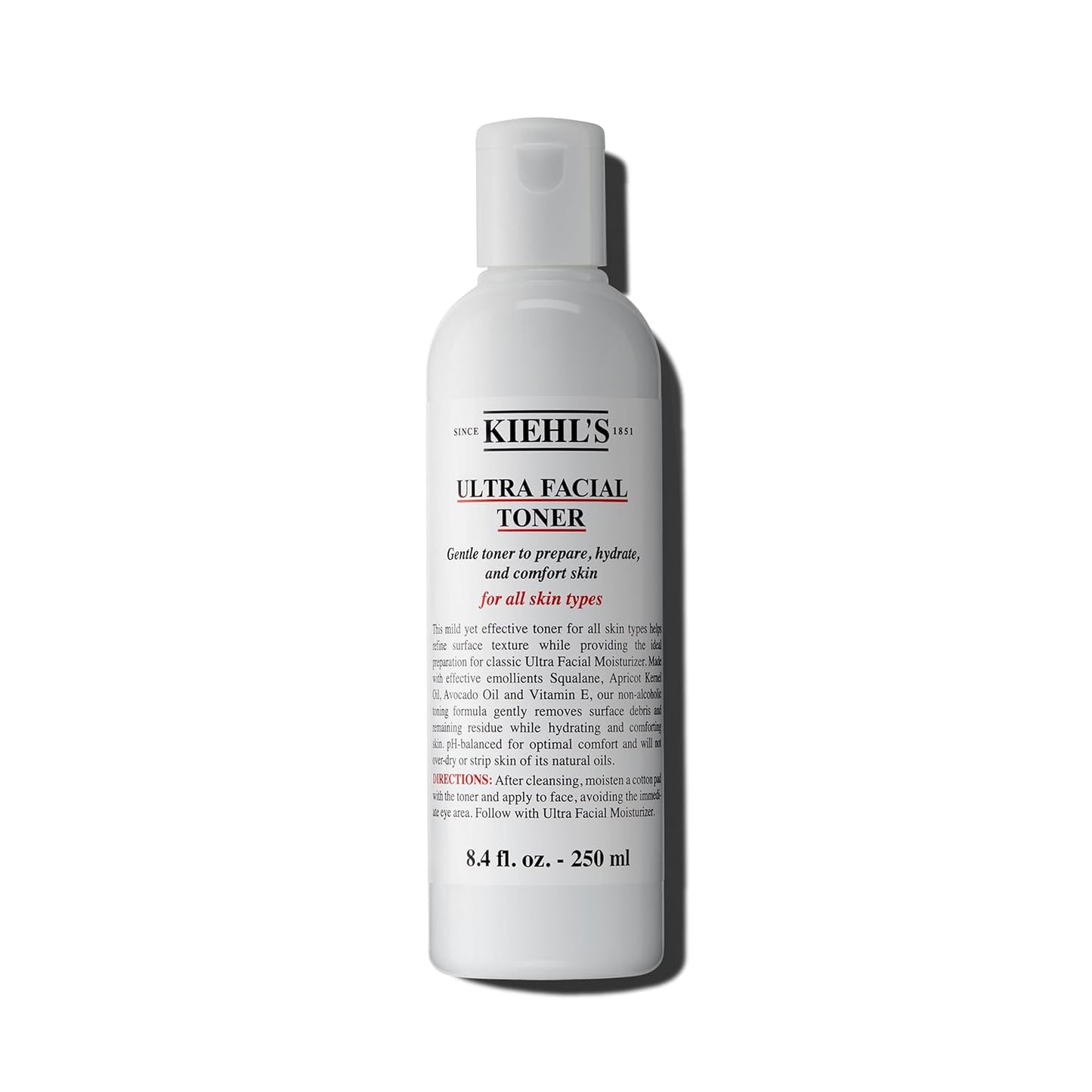 Kiehl's - Ultra Facial Toner with Squalane, Hydrates & Refines Skin Texture