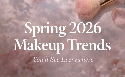 Spring 2026 makeup trends featuring fresh colors and beauty looks