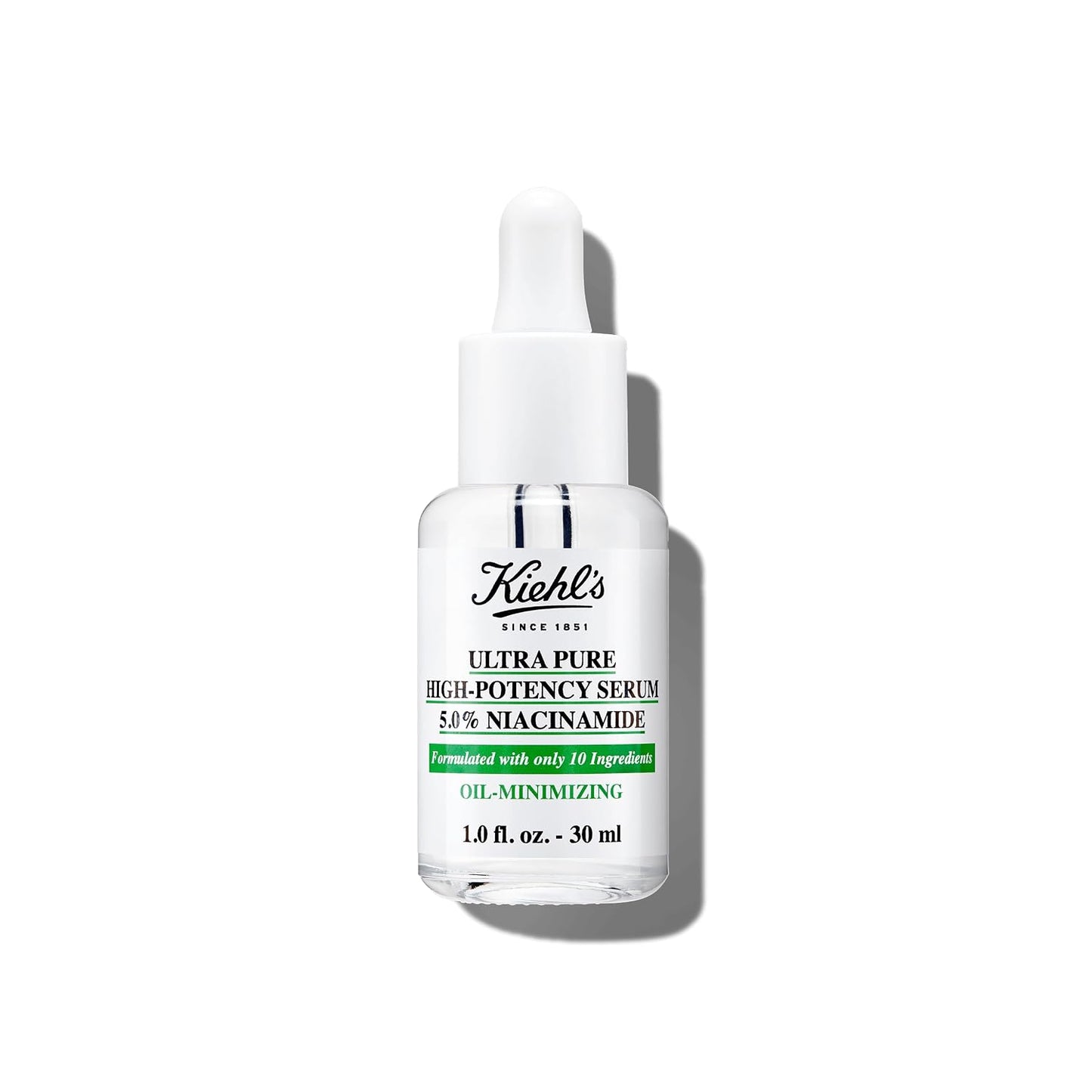 Kiehl's - 5.0% Niacinamide Face Serum - Reduces Excess Oil - 1 fl oz |