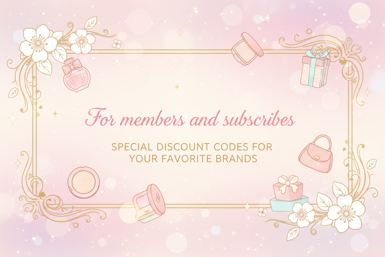 Soft cartoon members discount banner