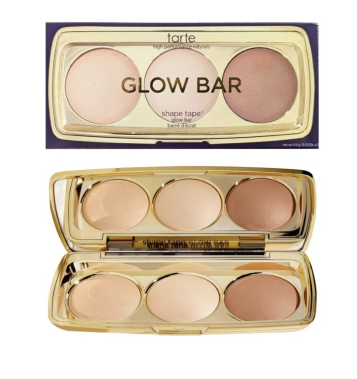 tarte Shape Tape Glow Powder Palette 4.5g